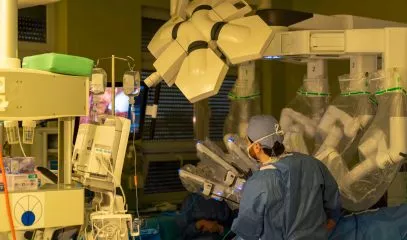 Ponad 400 operacji w asyście robota chirurgicznego